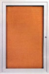 Indoor Aluminum Lighted Enclosed Bulletin Board