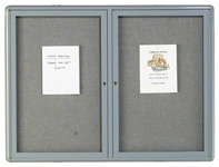 Radius Design Enclosed Bulletin Boards