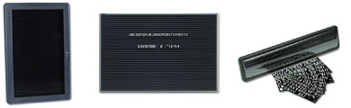 Indoor Magnetic Directory Letter Boards