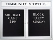 Outdoor Directory Letter Boards Outdoor Enclosed Lighted Letter Boards