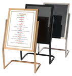Menu Display Stand
