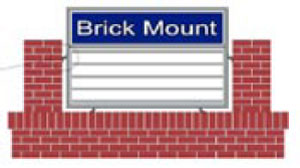 Double Pole Mount Marquee Signs