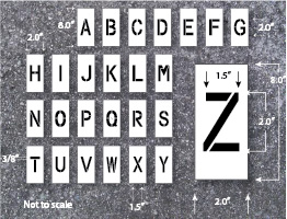 Letter Stencils