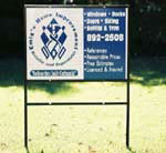 Metal Framed Yard Signs