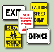 Parking Signs Parking Lot Control Signs