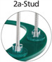 Glued Stud Mount Hardware