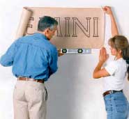 how to install building letters step one