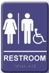 Men Women Accessible Restroom ADA