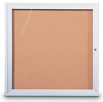 36W x 36H Outdoor Enclosed Bulletin Board