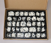 3/4 inch Helvetica Single Tab Letters