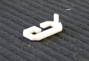 single tab sign letters