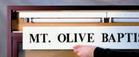 Name on Header (optional)