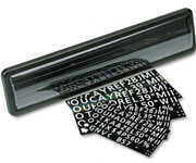 10W x 2H Magnetic Nameplate