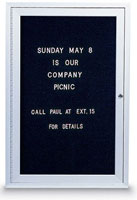 36W x 48H Outdoor Enclosed Letter Board