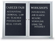 60W x 36H Outdoor Enclosed Letter Board