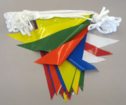 Pennants Multi Assorted Colors