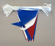 Pennants Red White Blue
