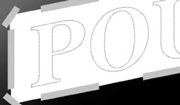 Pounce Pattern for Large Letters