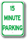 15 Minute Parking