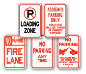 No Parking Signs