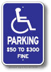 Missouri State Handicap Sign