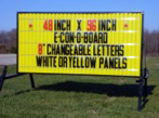 Econoboard Portable Sign