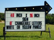 Portable Sign A-1