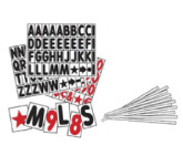 Sidewalk Sign Letters Message Board Kit