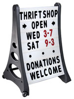 Quick Load A Frame Sidewalk Sign