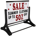 Roadside Deluxe Sidewalk Sign Swinger