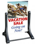 Swinger Sidewalk Sign Blank