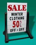 Swinger Deluxe Sidewalk Signs