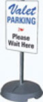 Stanchion Sidewalk Signs Portable Pole