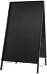 A-Frame Sidewalk Signs Black Blank