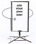 Wind Spinner Sidewalk Signs