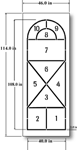 Hopscotch Stencil (40 x 108)