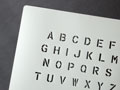 Stencils Alphabet Stencils