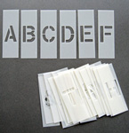 Alphabet Stencils