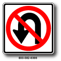 No U Turn R3-4