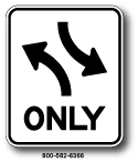 Two Left Lane Turn Overhead R3-9A