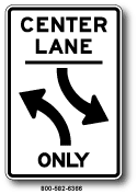 Two Left Lane Turn Ground R3-9B