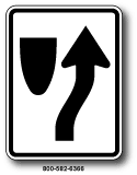 Keep Right Symbol R4-7