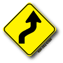 Reverse Curve Right W1-4R