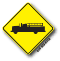 Emergency Vehicle W11-8