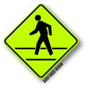 Pedestrian Crossing W11-A2
