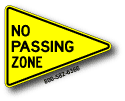 No Passing W14-3