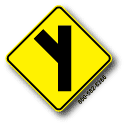 Diagonal Side Road Left W2-3L