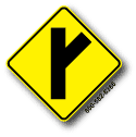 Diagonal Side Road Right W2-3R