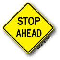 Stop Ahead W3-1