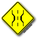 Bridge Narrows Symbol W5-2A